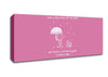 Theres Something Good In Every Day Pink Canvas Wall Art