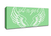 Angel Wings 4 Green Canvas Wall Art