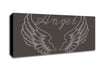 Angel Wings 4 Chocolate Canvas Wall Art