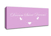 Nursery Quote Dream Sweet Dreams Pink Canvas Wall Art