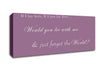 Music Quote If I Lay Here If I Just Lay Here Snow Patrol Dusty Pink Canvas Wall Art