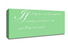 Music Quote If I Lay Here If I Just Snow Patrol 2 Green Canvas Wall Art