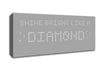 Music Quote Shine Bright Rihanna Grey White Canvas Wall Art