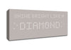 Music Quote Shine Bright Rihanna Beige Canvas Wall Art