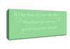 Music Quote If I Lay Here Snow Patrol Green Canvas Wall Art