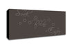 Bathroom Quote Soak Relax Enjoy Chocolate Canvas Wall Art
