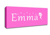 Your Name In Fairy Dust Vivid Pink Canvas Wall Art