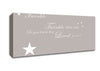 Nursery Quote Twinkle Twinkle Little Star 1 Beige Canvas Wall Art