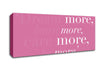Dolly Parton Dream More Be More Pink Canvas Wall Art