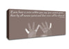 Vincent Van Gogh If You Hear A Voice Beige Canvas Wall Art