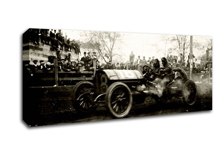 The First Formula One Race Canvas Wall Art