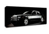 Rolls Royce Black Canvas Wall Art