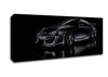 Dark Porsche GT Street Racing Canvas Wall Art
