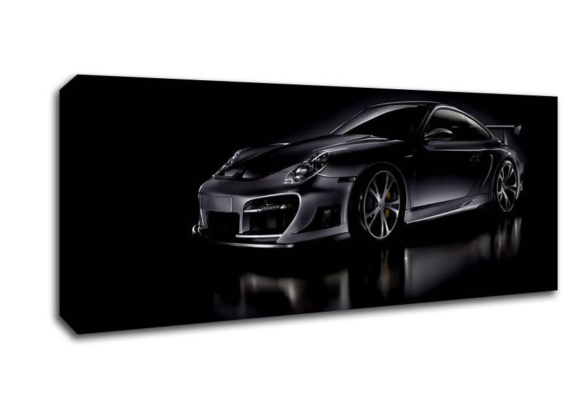 Dark Porsche GT Street Racing Canvas Wall Art
