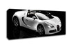 Bugatti Veyron Black And White Canvas Wall Art
