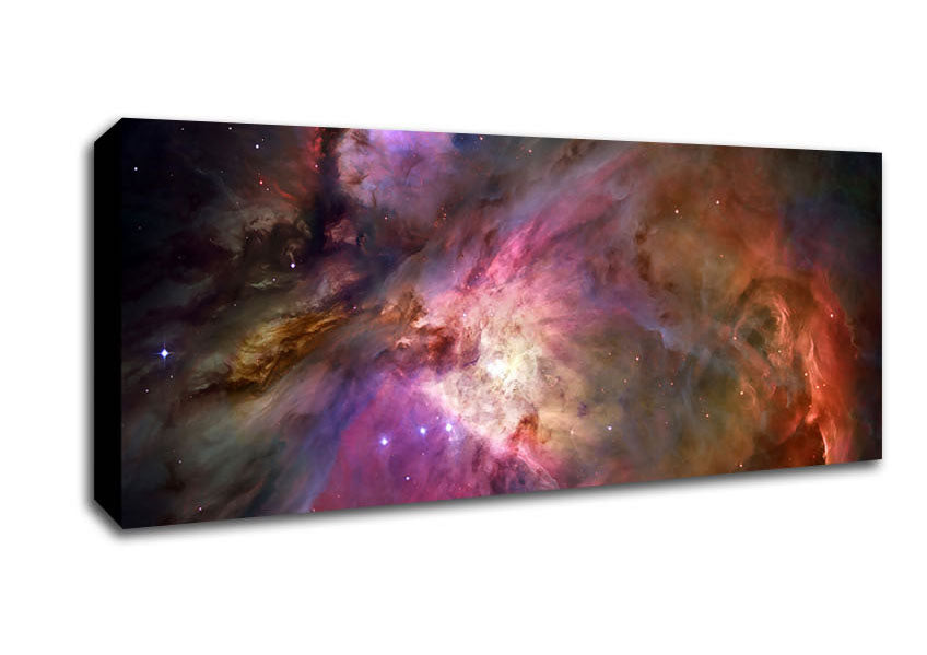 Space Clouds Canvas Wall Art