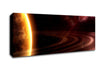 Planet Rings Sun Canvas Wall Art