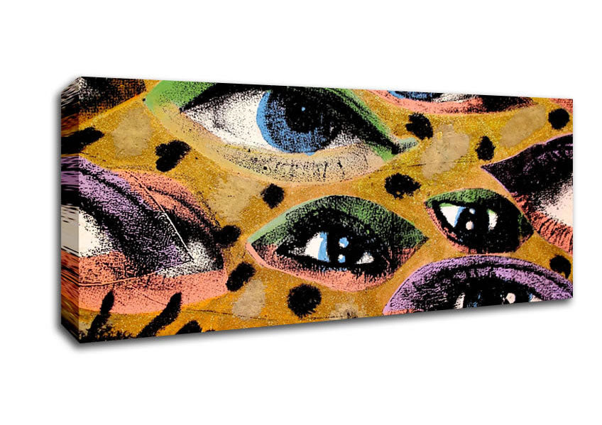 All Eyes On You Canvas Wall Art