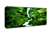 The Rocks In The Forest Stream Canvas Wall Art
