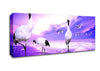 Red Crowned Cranes Japan Canvas Wall Art