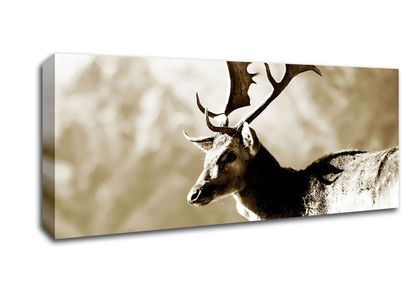 Reindeer Canvas Wall Art
