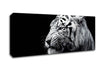 Tiger Black And White 2 Canvas Wall Art