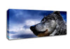 Wolf Clouds Canvas Wall Art