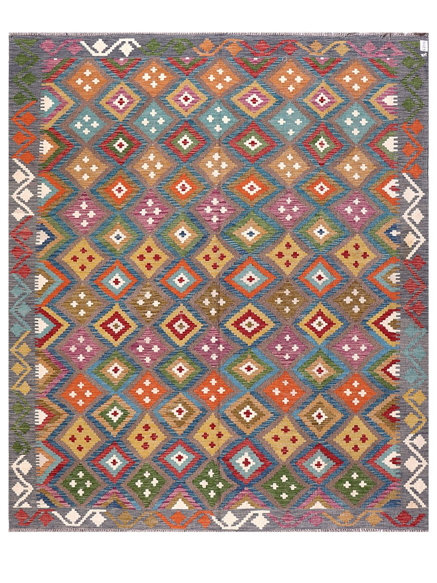 Maimana Kilim - 298 x 255 cm