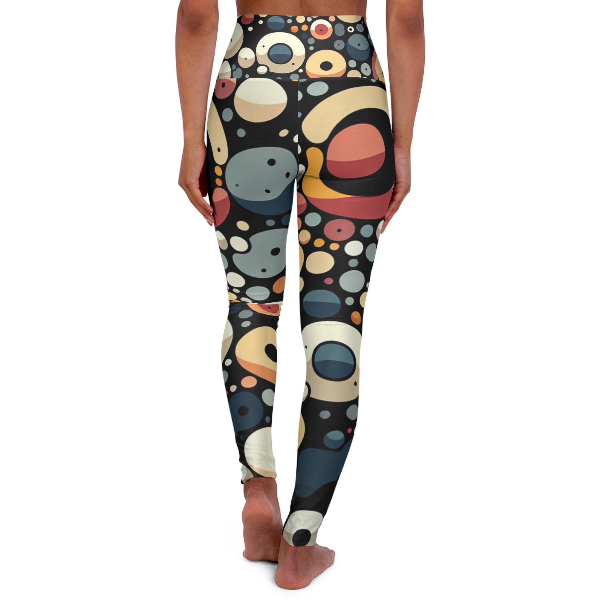 Emerson Belleau High-Waisted Patterned Leggings - Modern Design for Comfort and Style