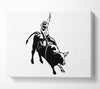 Cowboy Rider Canvas Wall Art