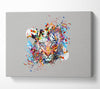 Tiger Swirls Canvas Wall Art