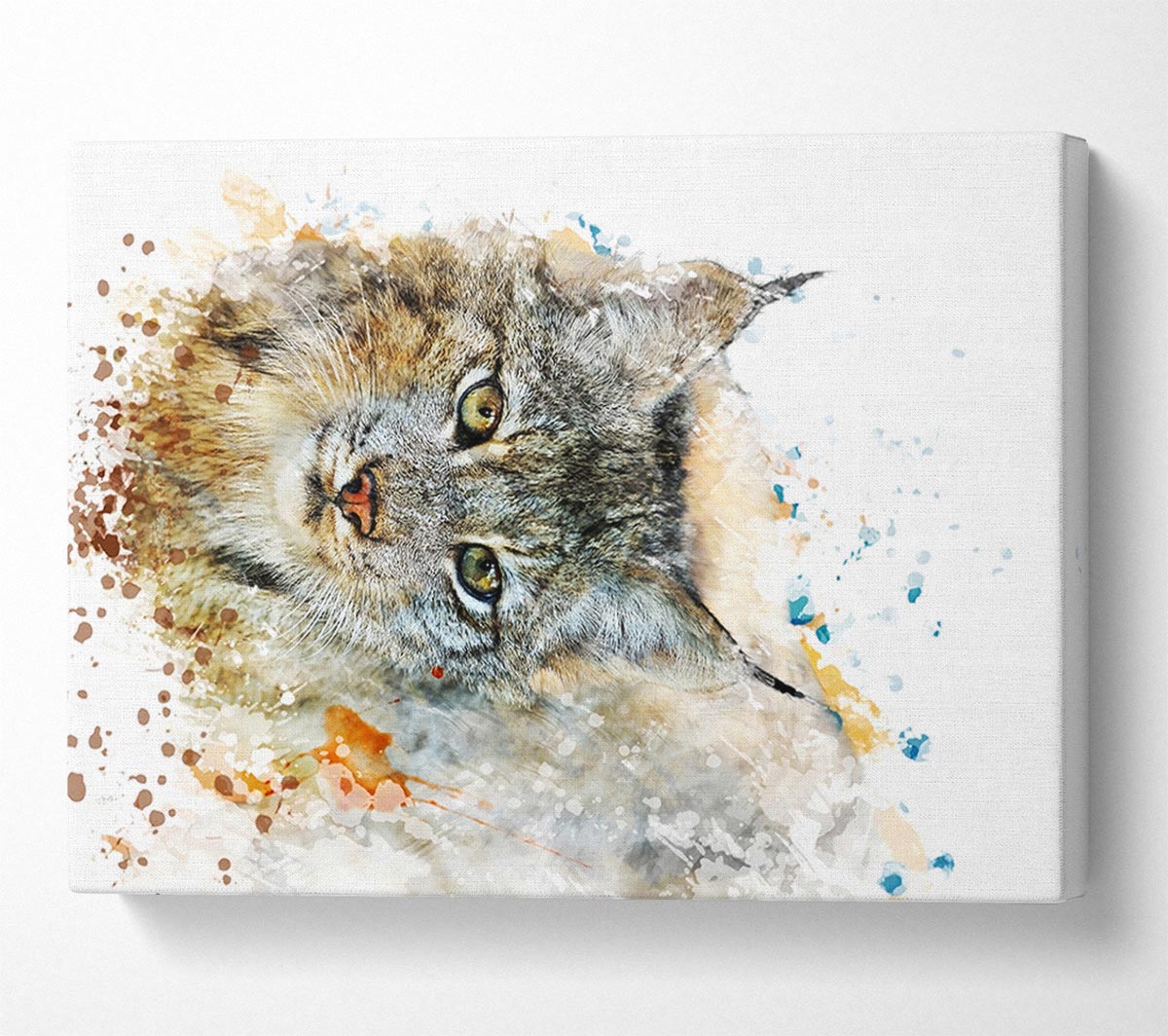 Wild Cat Canvas Wall Art
