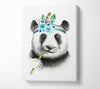 Panda Bamboo Canvas Wall Art