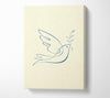Olive Branch Dove Canvas Wall Art