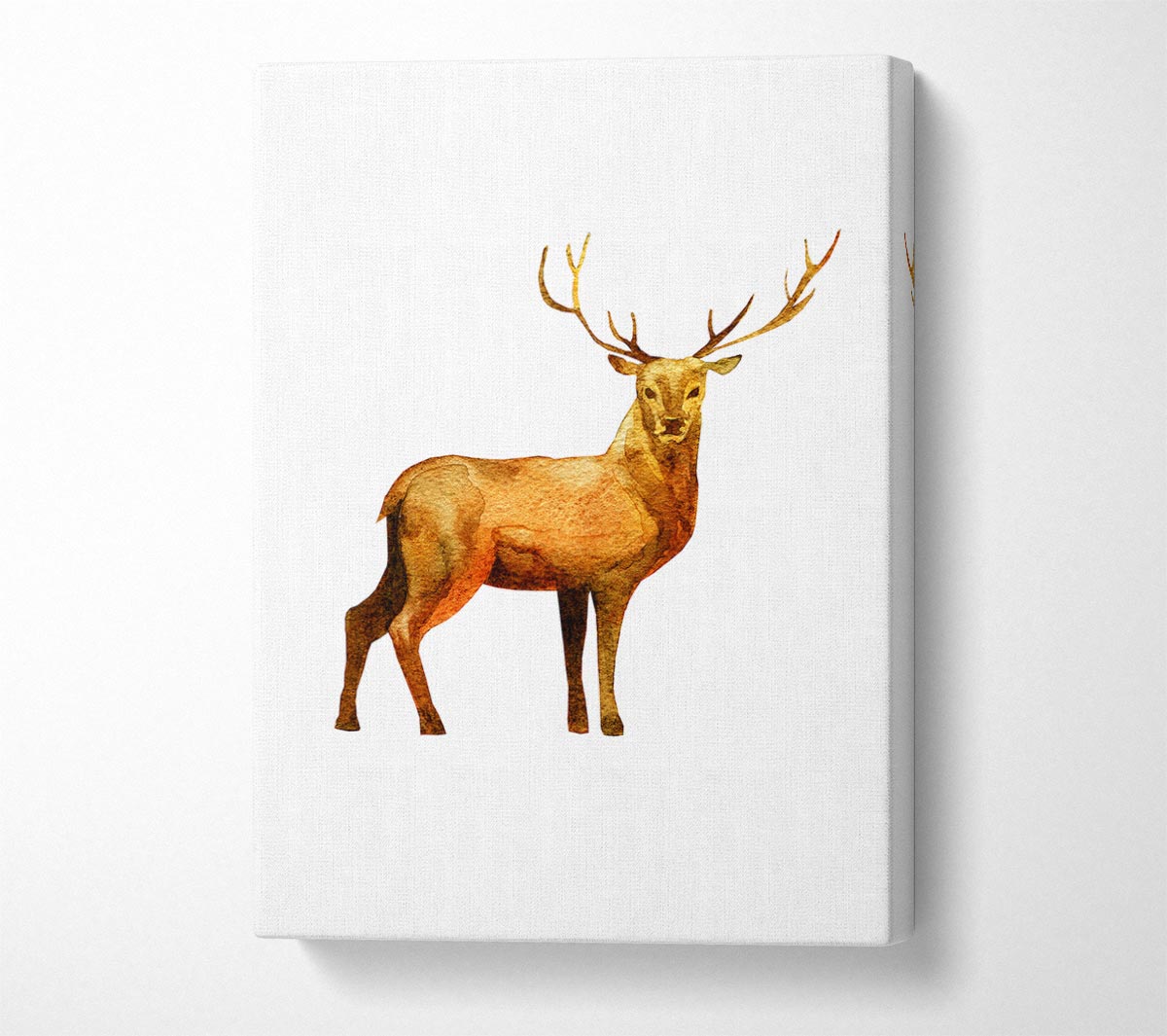 Deer Delight Canvas Wall Art