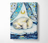 Polar Bear Dream Canvas Wall Art