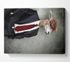 Business Llama Canvas Wall Art