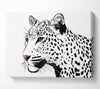 Leopard Eyes Canvas Wall Art