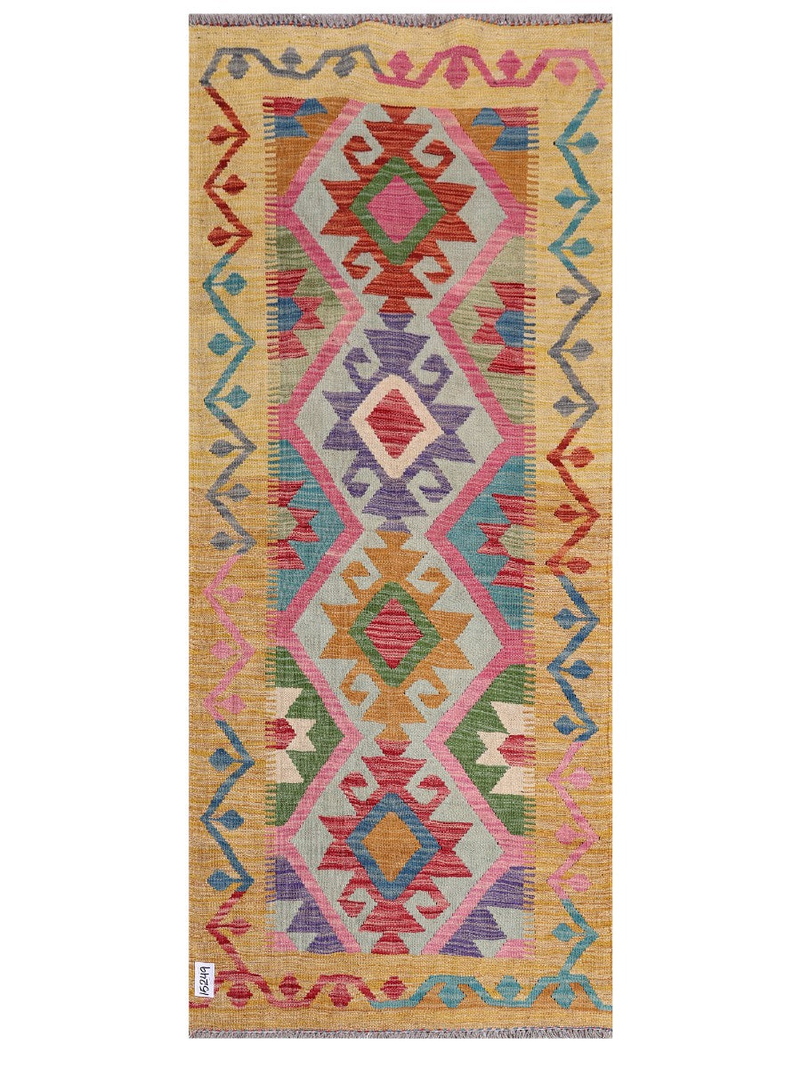 Maimana Kilim - 197 x 84 cm