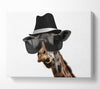 Mafia Giraffe Canvas Wall Art