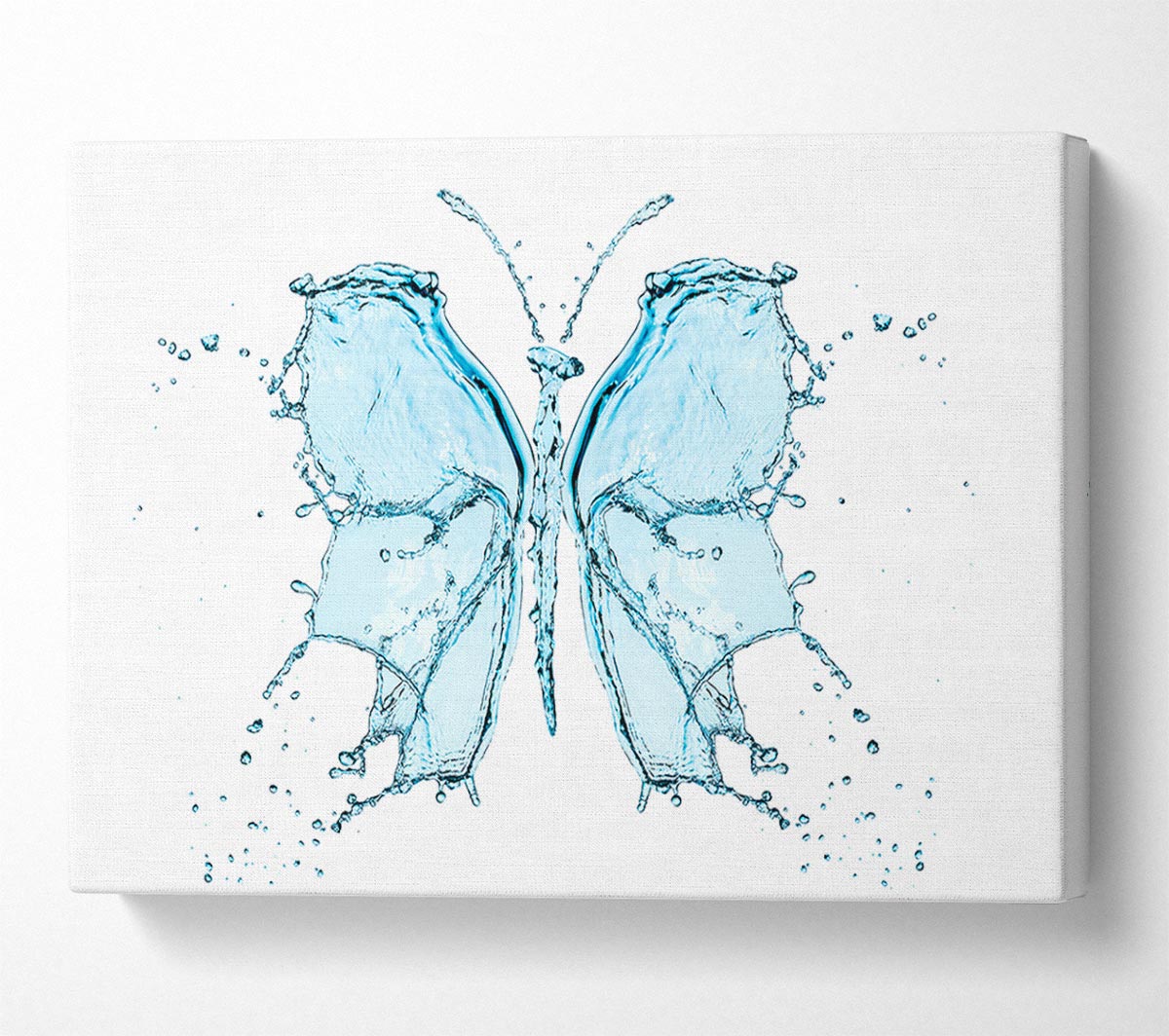 Water Butterfly Canvas Wall Art