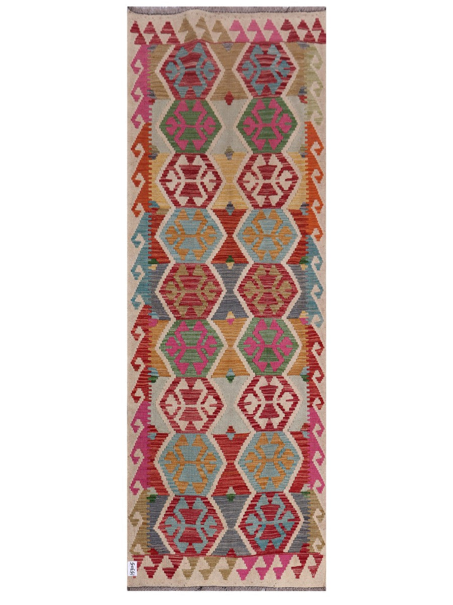 Maimana Kilim - 244 x 85 cm