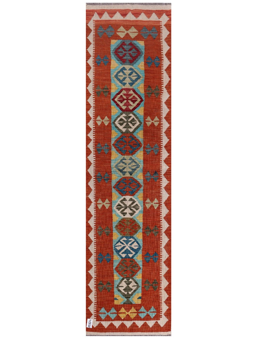 Maimana Kilim - 245 x 64 cm