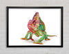 Chameleon Walk Framed Wall Art
