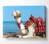 Camel Ride Canvas Wall Art
