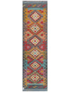 Maimana Kilim Runner - 301 x 84 cm