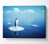 Penguin Drift Canvas Wall Art