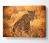 Leopard Sunset Canvas Wall Art