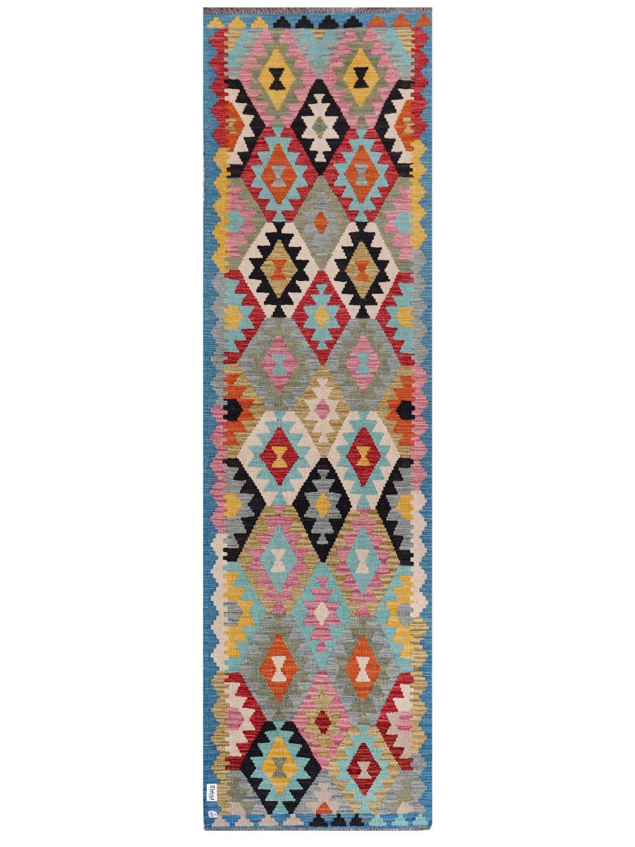 Maimana Kilim Runner - 300 x 85 cm