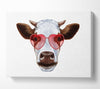 Love Cows Canvas Wall Art
